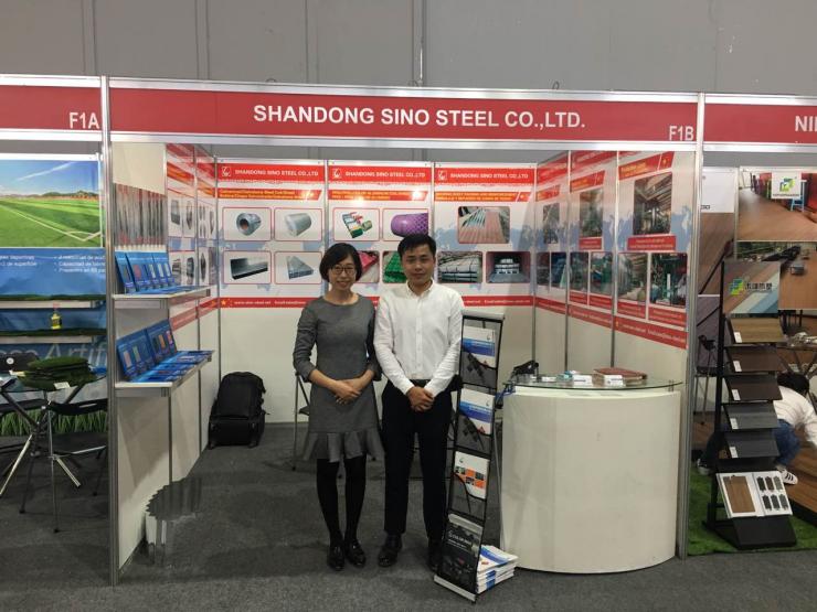 Shandong sino steel Co.,Ltd will show you about the Peru’s EXCON 2018 Exhibition!!!